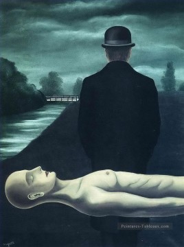 ルネ・マグリット Painting - 孤独な散歩者の思索 1926年 ルネ・マグリット